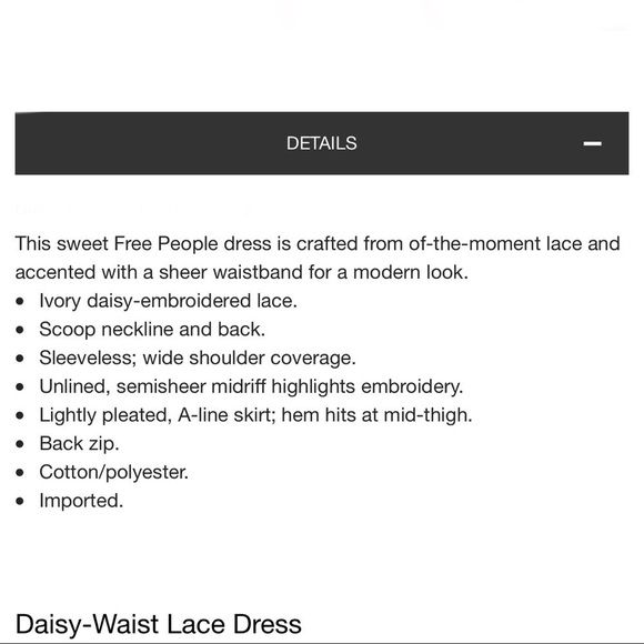 Free People Daisy Waist Dress - Picture 15 of 15